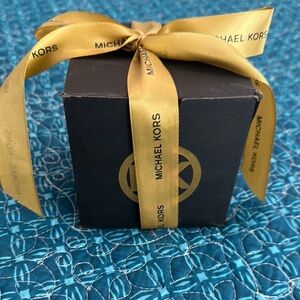 Michael Kors Black candle with Gift Box Gold Ribbon